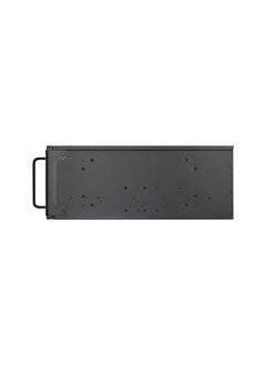 SilverStone Technology هيكل خادم SilverStone RM52 5U مثبت على الرف، يدعم ما يصل إلى اللوحات الأم SSI-EEB ومبردات سائلة مزدوجة مقاس 360 مم، و8 فتحات توسعة PCI، وواجهة USB Type-C، باللون الأسود - SST-RM52  - Image 3
