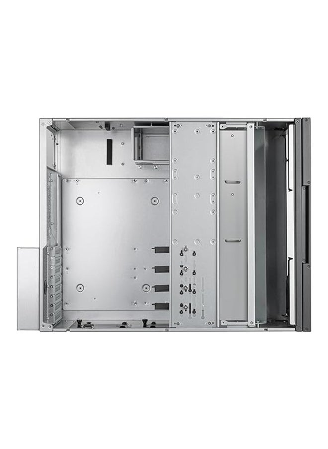 SilverStone RM52 5U Rackmount Server Chassis, Supports Up to SSI-EEB Motherboards & Dual 360mm Liquid Cooling Radiators, 8 PCI Expansion Slots, USB Type-C Interface, Black - SST-RM52