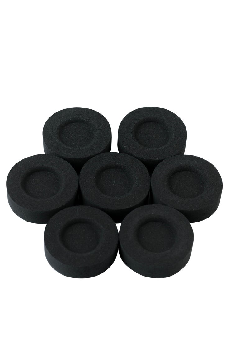 طيبة فحم بخور طيبة – سريع الاشتعال، عديم الرائحة، جودة عالية، حرارة ثابتة ومناسب جداً للعود والبخور، قليل الرماد – 3 علب × 40 قرص (إجمالي 120 قرص، حجم 33 ملم) - Image 4