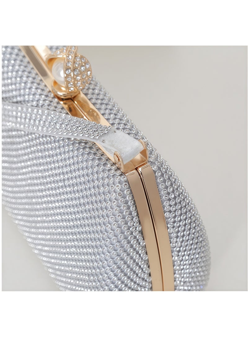 Tiokkss Leisure Fashion Evening Bag High Appearance Daily Versatile  Bag Horizontal Square Large Capacity Handbag  - Image 4
