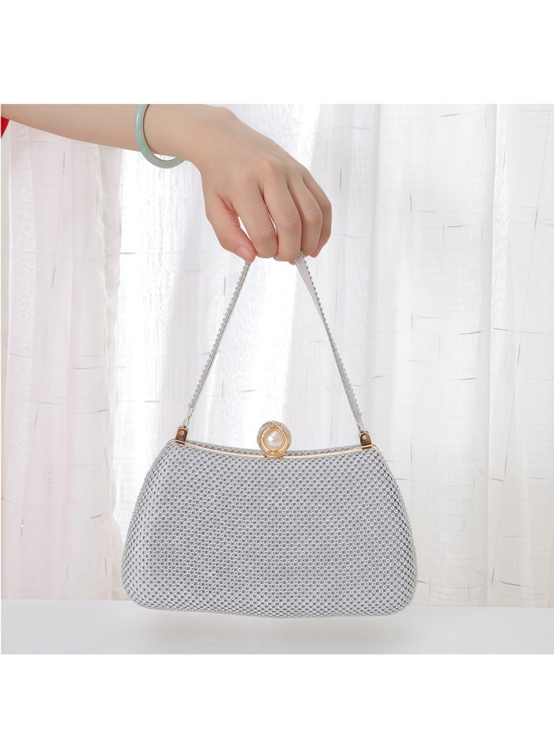 Tiokkss Leisure Fashion Evening Bag High Appearance Daily Versatile  Bag Horizontal Square Large Capacity Handbag  - Image 5
