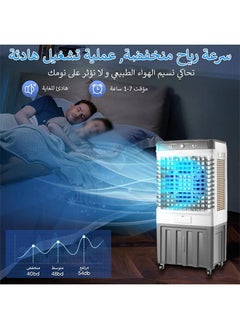 Cady One Desert air cooler with a large water tank with a capacity of 80 liters and a power of 100 watts  - Image 2