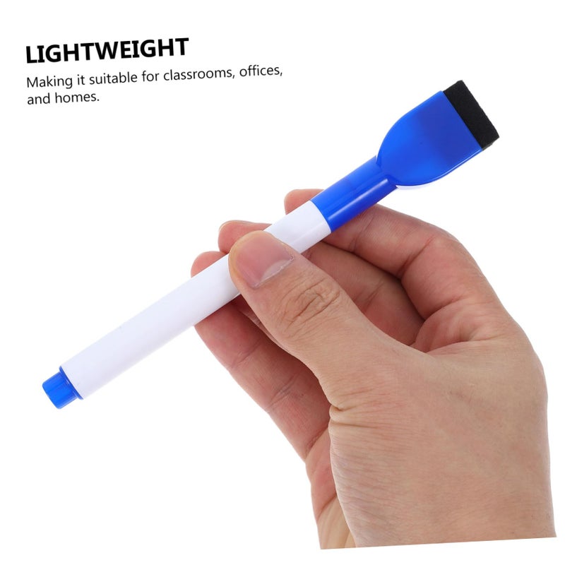 Fine Tip Dry Erase Markers 12 Pack With Eraser Quick Drying For Whiteboard Teachers Office Home Use - Image 5