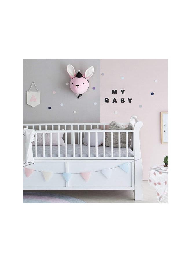 Generic - Wall Decor, Animal Head Wall Hanging for Baby Nursery Decor Elephant/Deer Head/Rabbit Stuffed Toys Gifts for Kids Bedroom or Playroom - Image 1