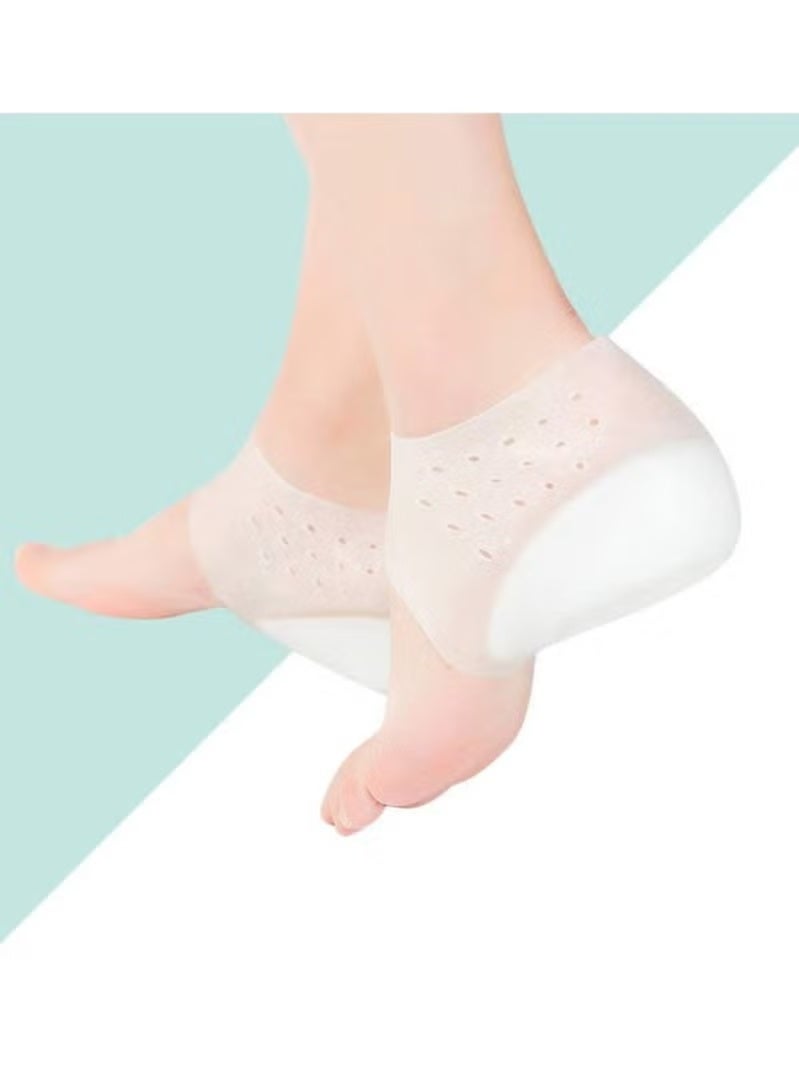 نعل داخلي مرتفع من السيليكون زوج واحد - Image 4