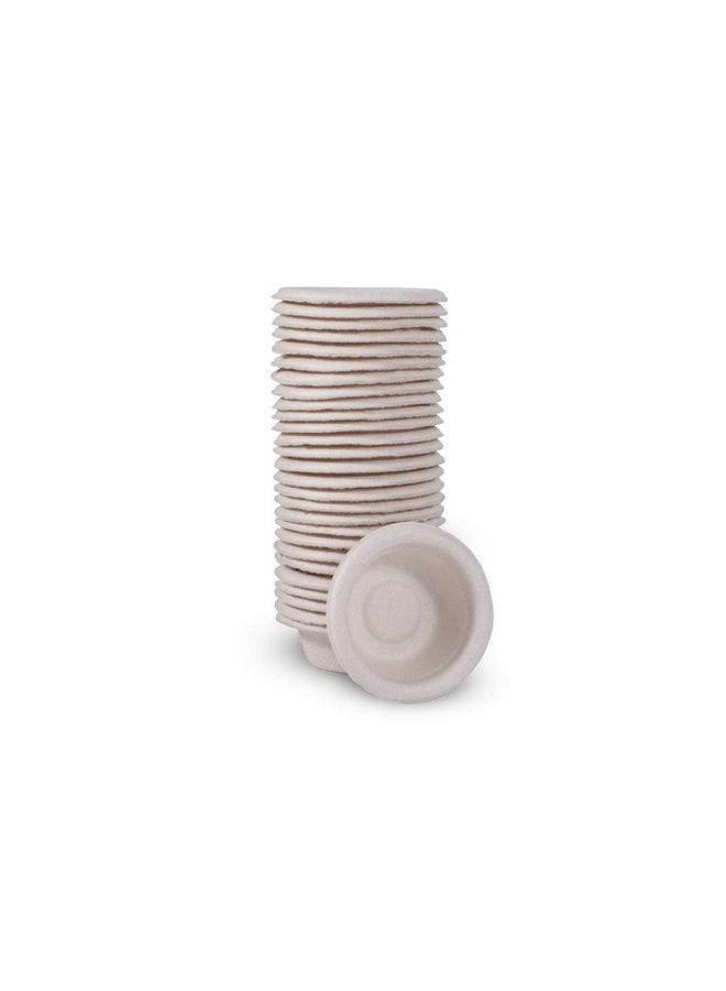 Pangea Pangea Small Biodegradable Gecko Food & Water Cups 100 Ct, tan (SPC-100)  - Image 1