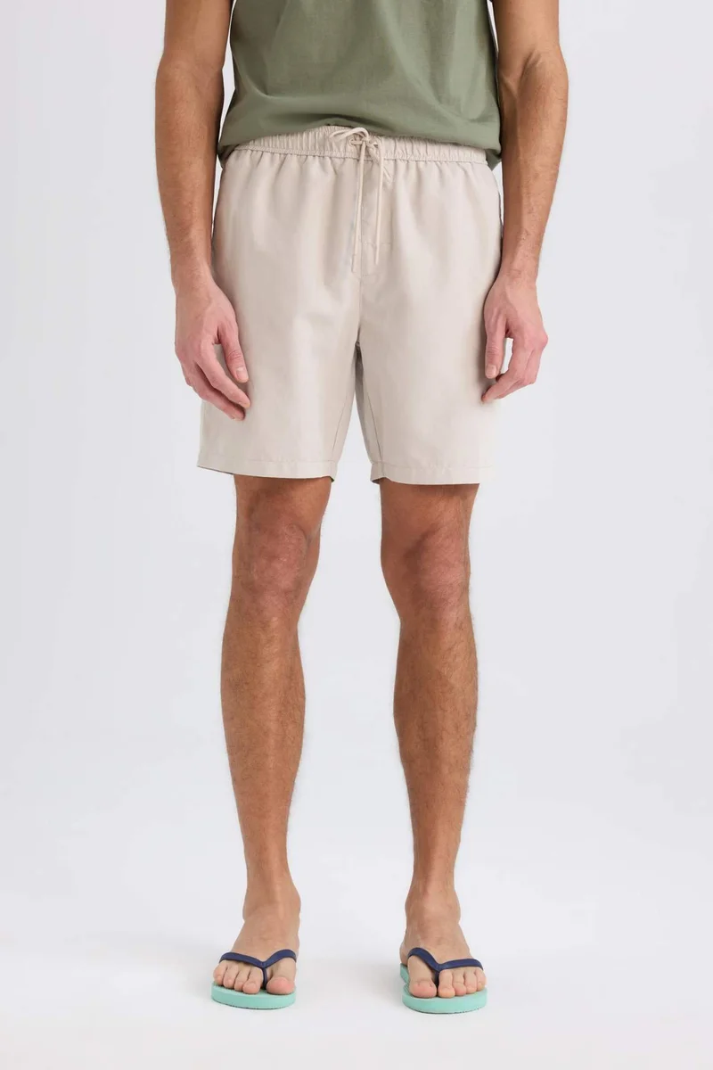 Defacto  Fast Drying Short Mesh Lining Swim Shorts for Men | Best Price UAE