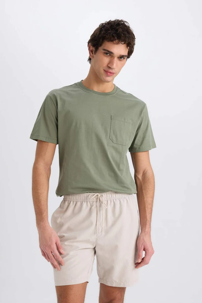 Defacto  Fast Drying Short Mesh Lining Swim Shorts for Men | Best Price UAE