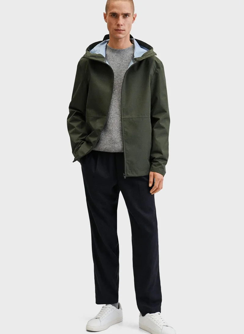 Mango Man Essential Hooded Jacket