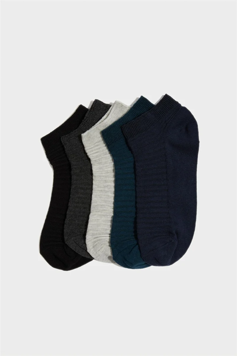 Men's 5 Pack Booties Socks