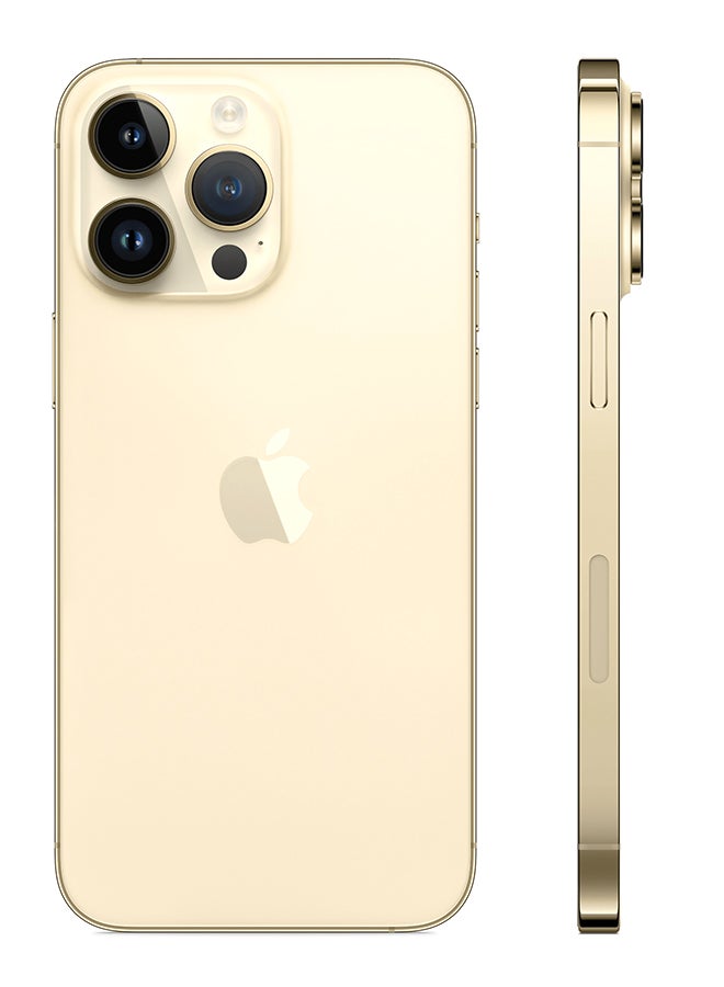 ابل  معاد تجديده - آيفون 14 برو 256 جيجابايت ذهبى 5G مع فيس تايم - Image 5