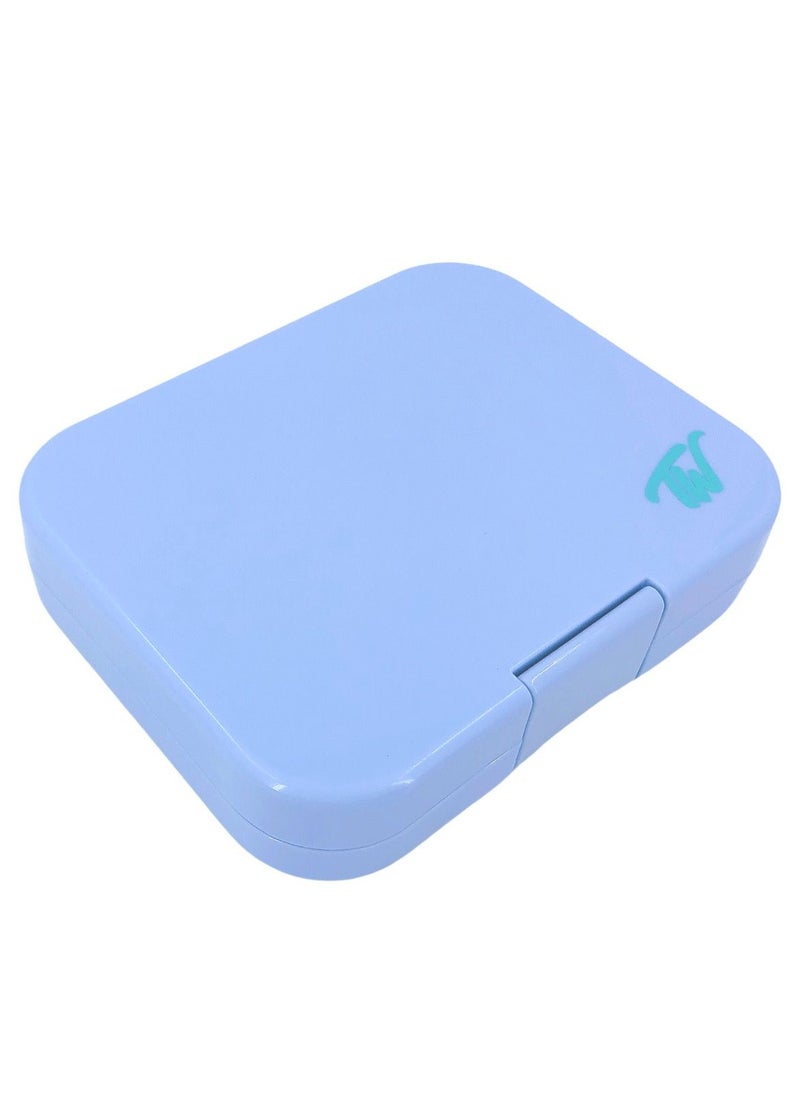 TINY WHEEL Tiny Wheel Baby Lunch Box Baby blue 4 Compartments  - Image 3