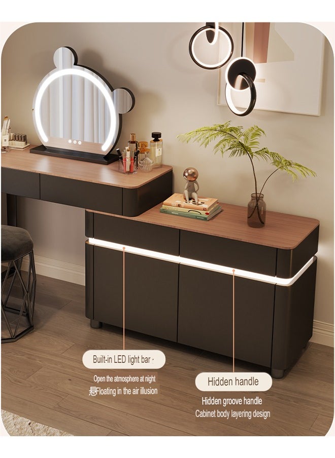 keke Elegant and Efficient Smart Dressing Table for Contemporary Living Spaces with LED Mirror  - Image 2
