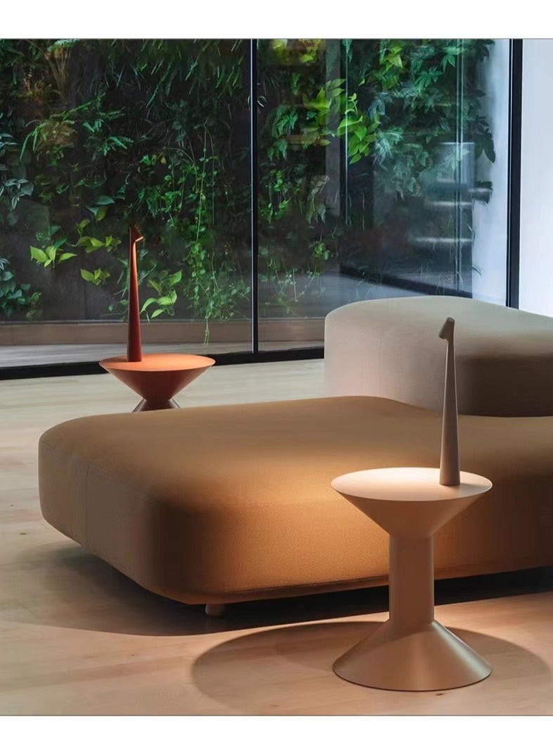 Joyelink Table Lamp, Led Double-headed Multifunction Foldable Touch With Calendar Clock Usb Desk Lamp, For Bedroom Bedside Reading Light - Image 4