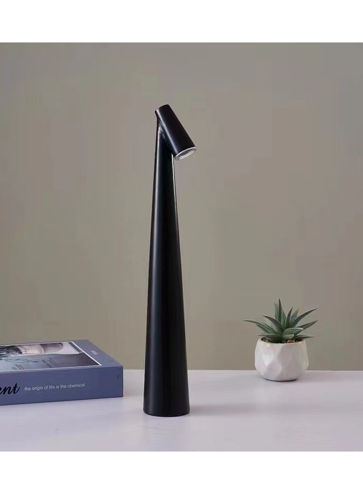 Joyelink Table Lamp, Led Double-headed Multifunction Foldable Touch With Calendar Clock Usb Desk Lamp, For Bedroom Bedside Reading Light - Image 2