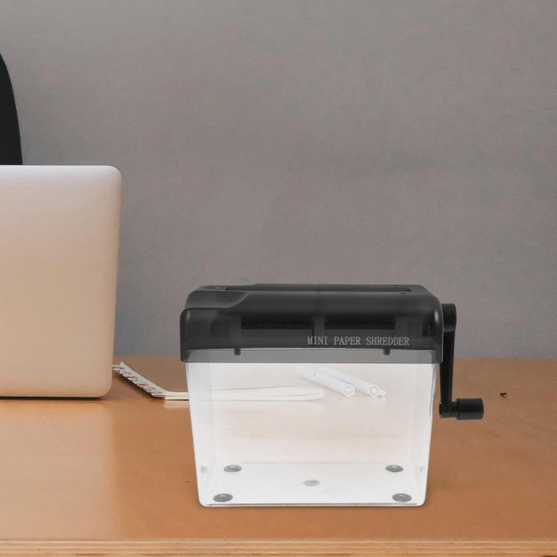 Portable Manual Paper Shredder Handheld Lightweight Document Cutter for Crafting - Image 5