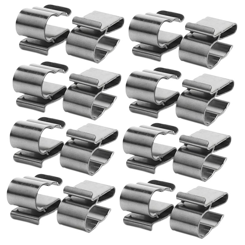 VICASKY 50Pcs Photovoltaic Cable Clips Rust Solar Panel Wire Clamps with Special Barb Design for Secure Installation Easy Wire Management and Versatile Cable Compatibility - Image 1