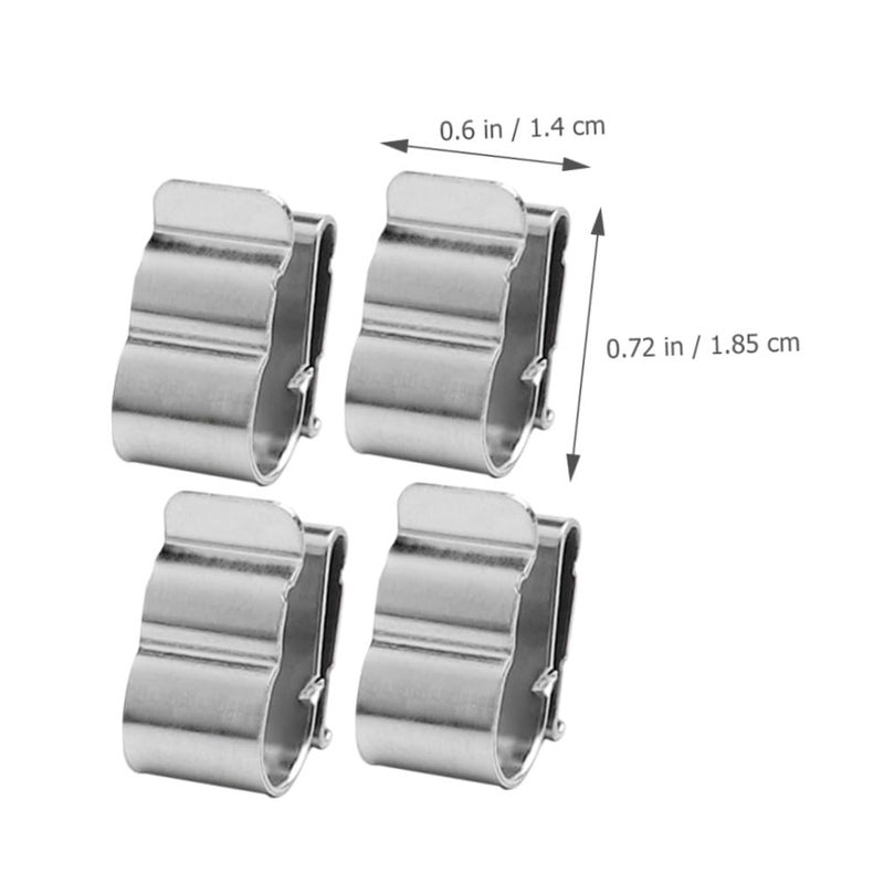 VICASKY 50Pcs Photovoltaic Cable Clips Rust Solar Panel Wire Clamps with Special Barb Design for Secure Installation Easy Wire Management and Versatile Cable Compatibility - Image 2