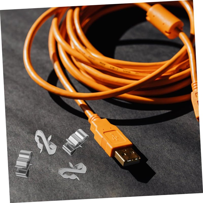 VICASKY 50Pcs Photovoltaic Cable Clips Rust Solar Panel Wire Clamps with Special Barb Design for Secure Installation Easy Wire Management and Versatile Cable Compatibility - Image 5