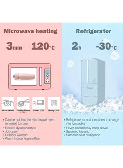 Arabest Hot Water Bottle with Soft Cover, Small Lovely and Reusable Hot Water Bottle, Portable Removeable and Washable Hand Warmers with Knit Bottle Covers for Indoor and Outdoor (Pink)  - Image 4