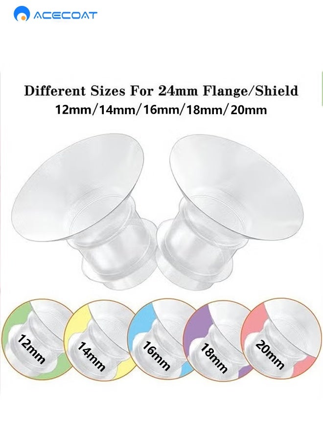 ACECOAT 5pcs Milk Pump Inserts Converter Practical Pump Replacement 12mm 14mm 16mm 18mm 20mm - Image 5