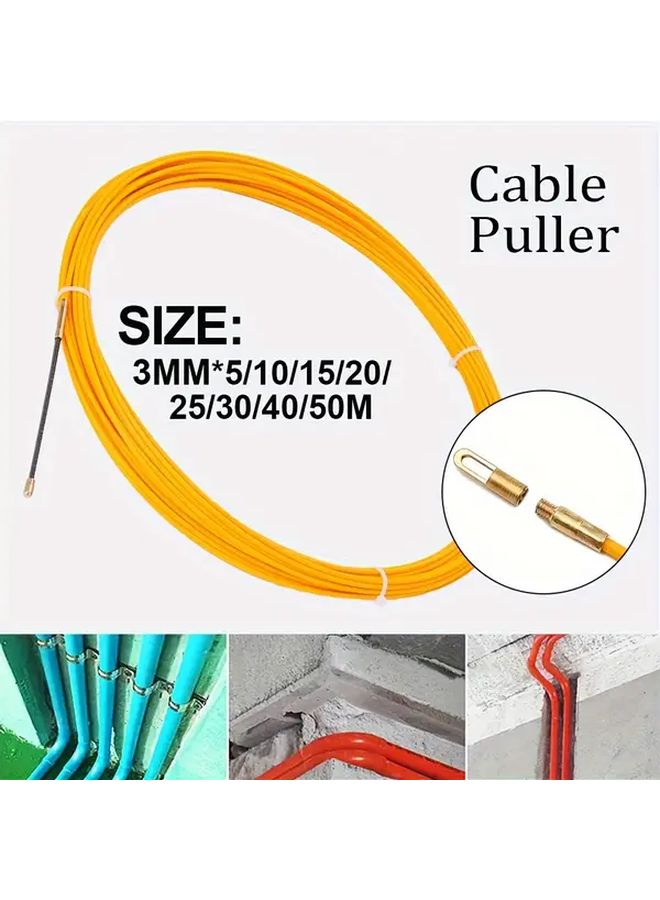 Fiberglass Cable Puller Tape Reel 3mm 1968 5inch Length Electrical Telecommunication Wiring - Image 3