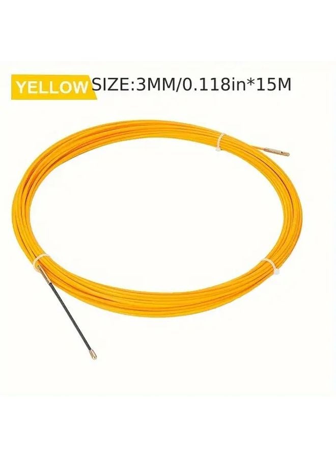 Fiberglass Cable Puller Tape Reel 3mm 1968 5inch Length Electrical Telecommunication Wiring - Image 4