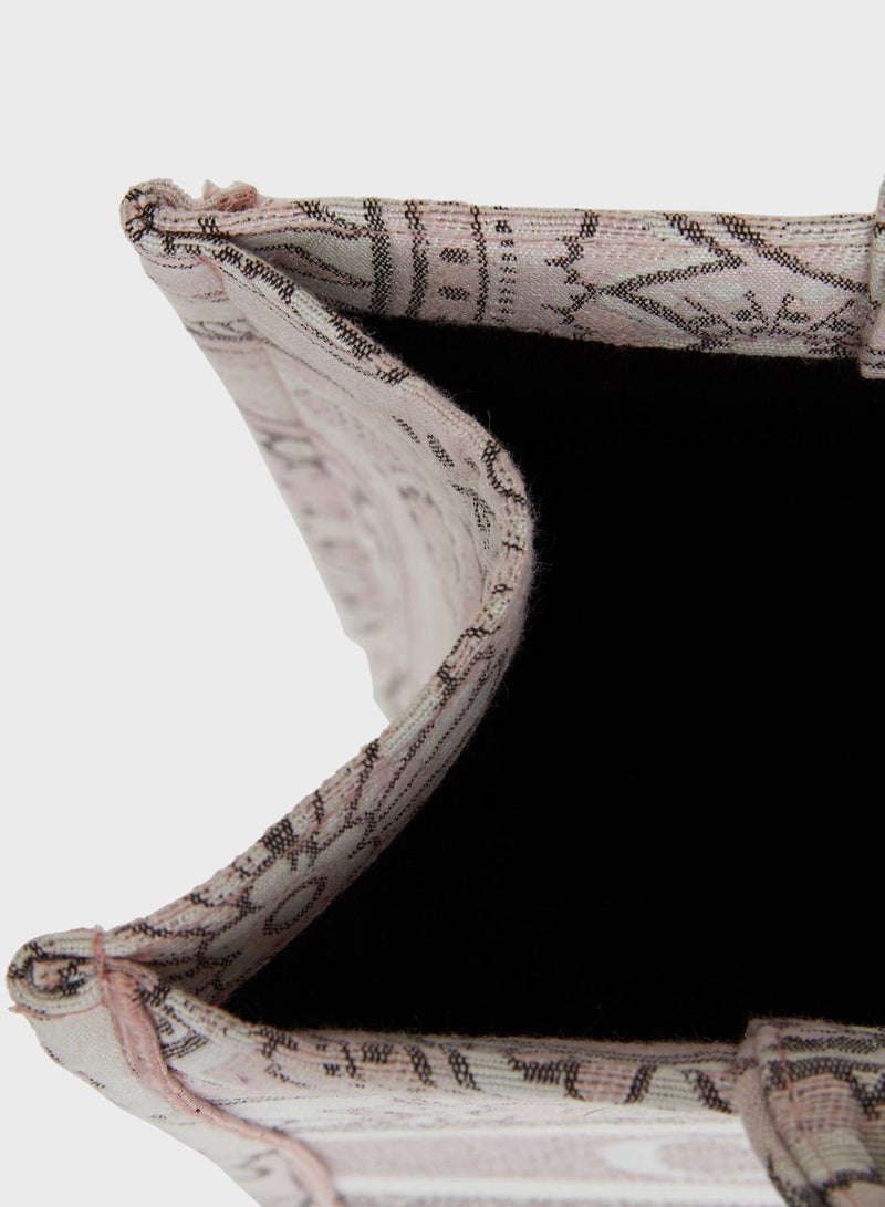 DeFacto Printed Tote Bag - Image 4