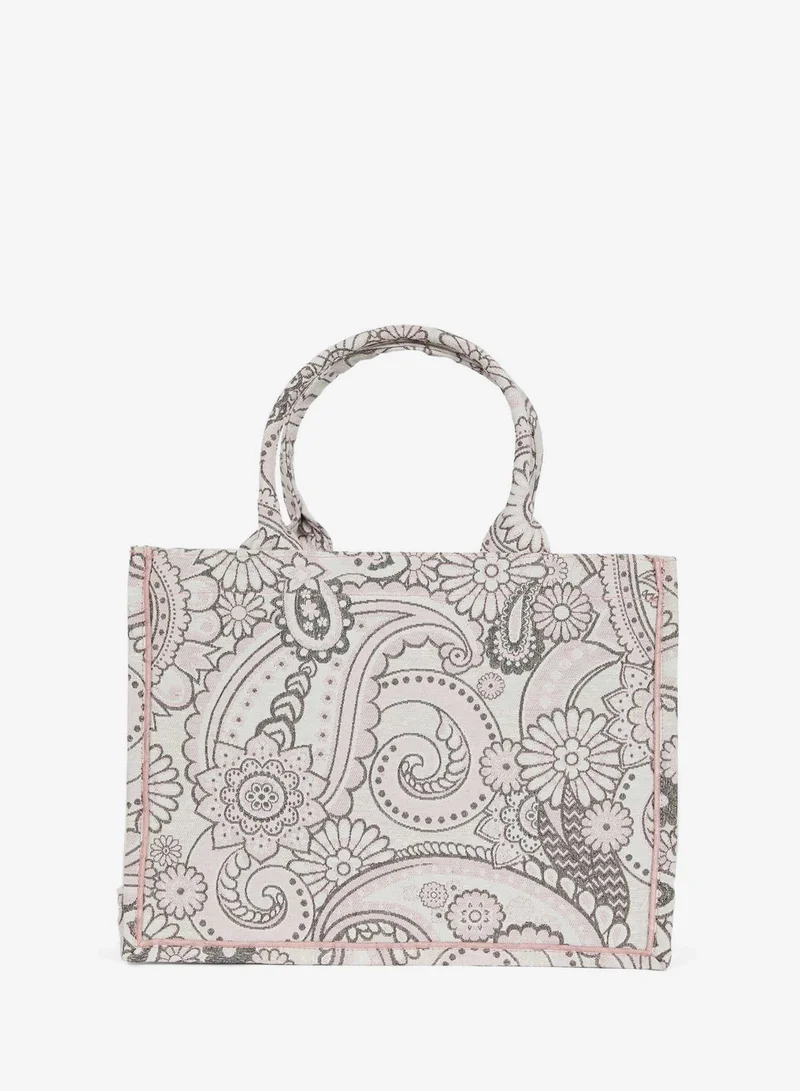DeFacto Printed Tote Bag