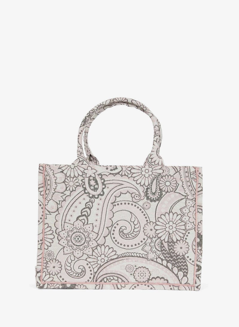 ديفاكتو حقيبة توت بتصميم مطبوع - Image 2