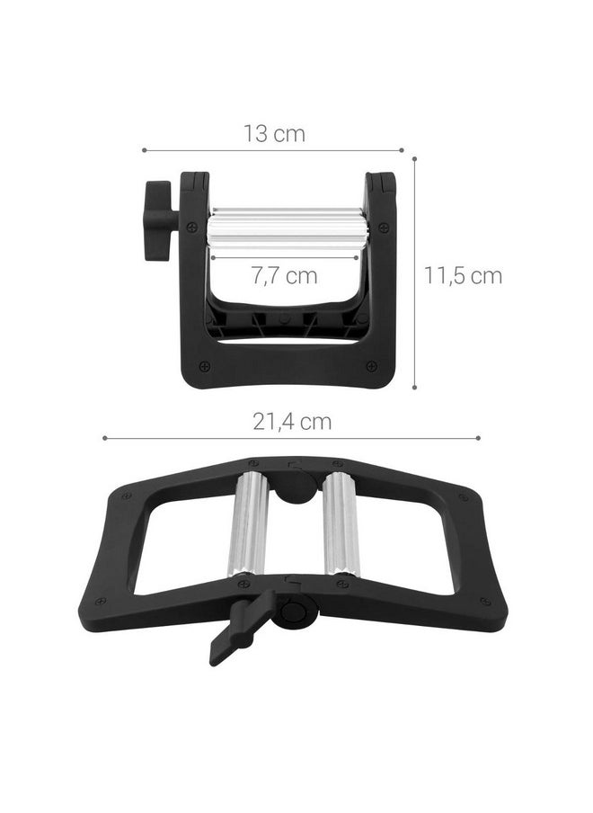 kwmobile kwmobile Plastic Toothpaste Tube Squeezer - Large Multifunctional Tube Wringer Roller Dispenser for Hair Color Dye, Paint Tubes, Hand Cream, Cosmetics  - Image 3