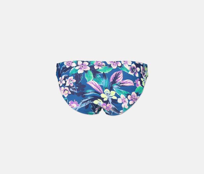 Billabong Women Bowery Capri Bikini Bottom, Blue and Green Combo  - Image 2