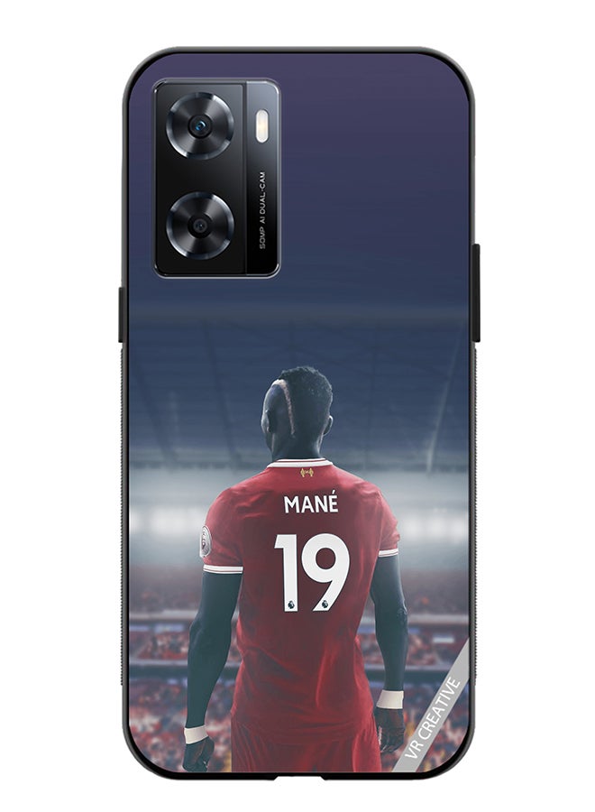VR CREATIVE Protective Case Cover For Oppo A57/A77s Sadio Mane Design Multicolour - Image 1