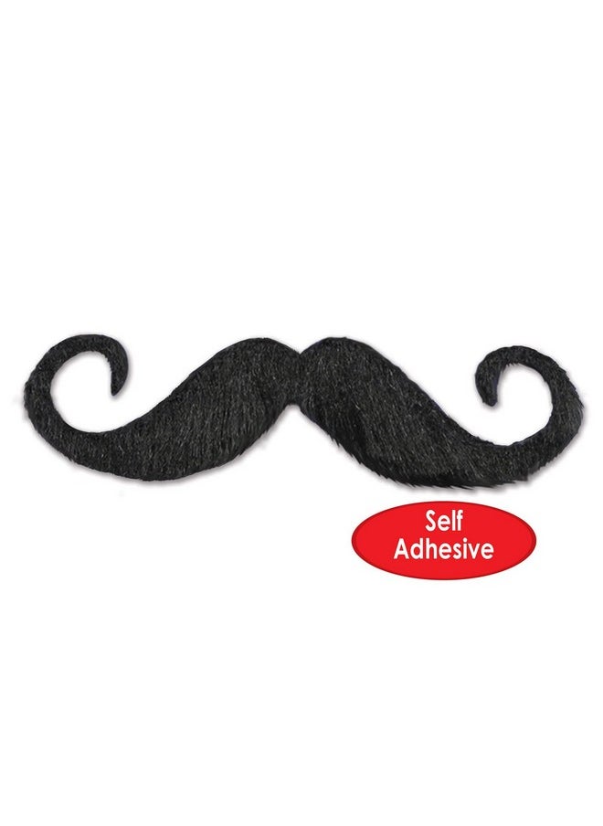 Beistle Handlebar Mustache, Self-Adhesive Fake Hairy 'stache, Halloween Stick on Facial Hair for Pirates, Cowboys, & Mario Costume for Parties, 5” - pzsku/Z3669BE7720BE544B8A55Z/45/_/1740119128/82ee95c4-6b75-43de-8b94-d8d162ffa5ae