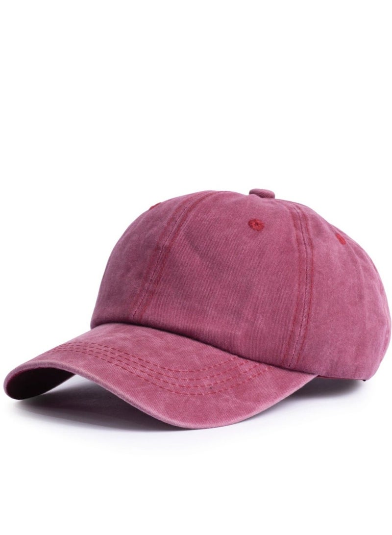 ايه ار سابلاي Ar Washed Cap من Arij Bags | كاب قطن مغسول، حزام قابل للتعديل، خفيف، جيد التهوية، للاستخدام اليومي (نبيتي) - Image 1