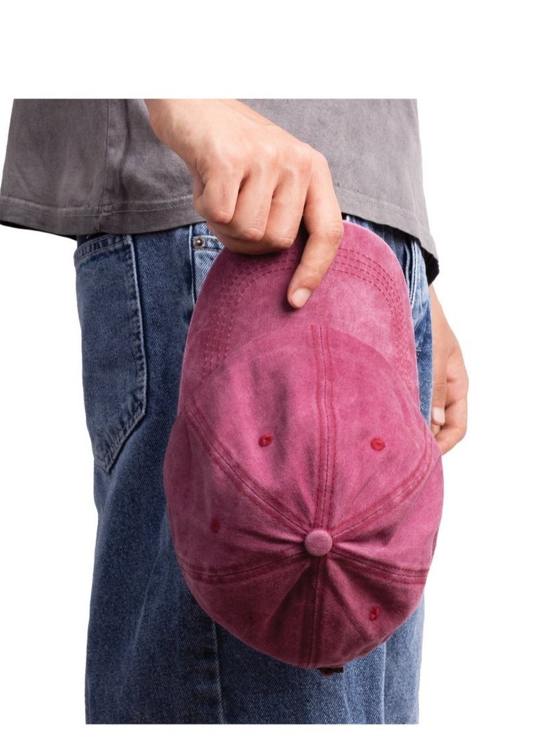 ايه ار سابلاي Ar Washed Cap من Arij Bags | كاب قطن مغسول، حزام قابل للتعديل، خفيف، جيد التهوية، للاستخدام اليومي (نبيتي) - Image 3
