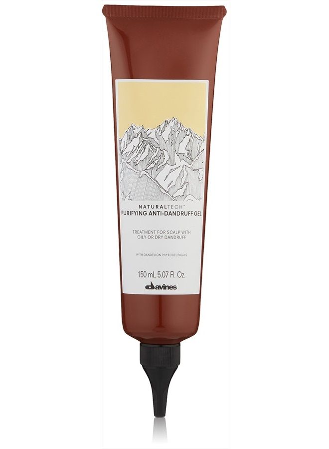 Davines Naturaltech Purifying Gel, Keep Dandruff-Prone Scalps Clean And Healthy, 150Ml - Image 1