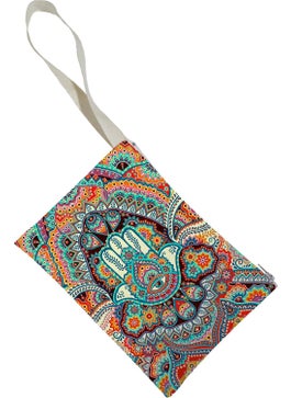 BEAM Unisex Mandala Patterned Clutch Bag 