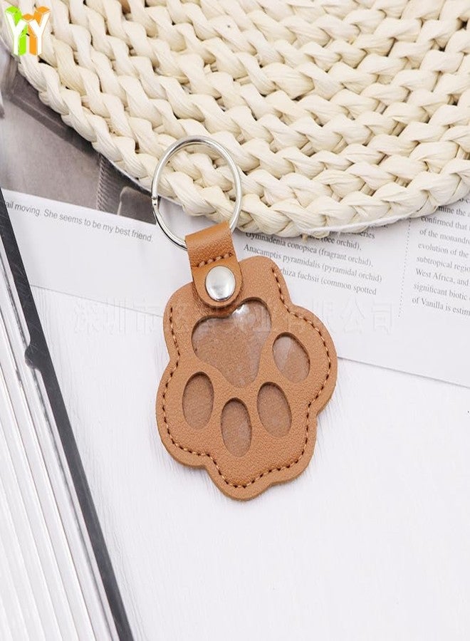 Blytheyes Dog Hair Storage Keychain Pet Fur Storage Keychain Pet Fur Keepsake Cat Memorial Collection KeyChain Bag - Image 3