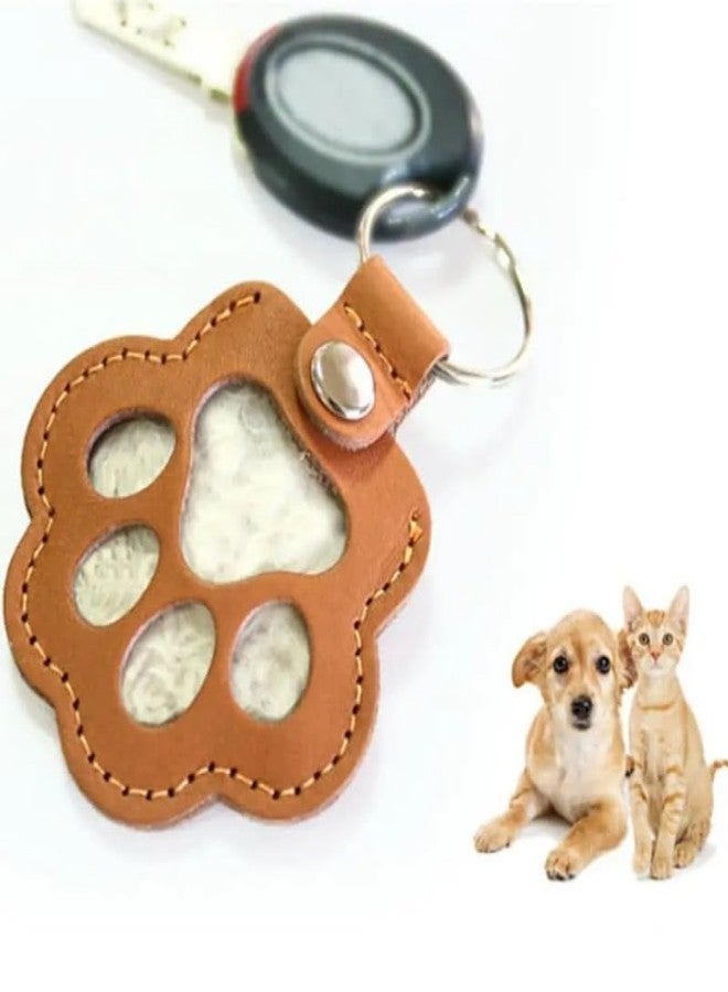 Blytheyes Dog Hair Storage Keychain Pet Fur Storage Keychain Pet Fur Keepsake Cat Memorial Collection KeyChain Bag - Image 2