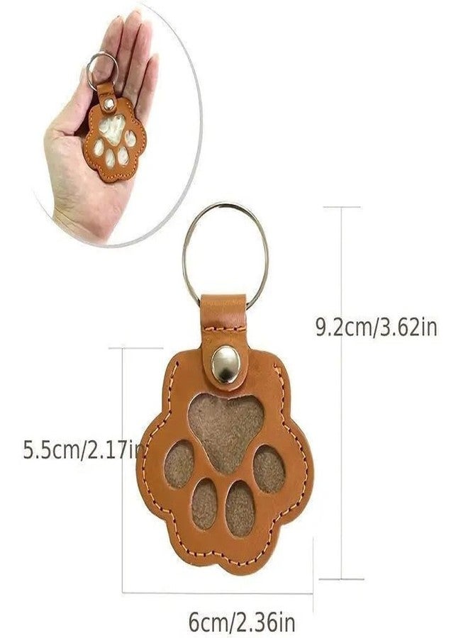 Blytheyes Dog Hair Storage Keychain Pet Fur Storage Keychain Pet Fur Keepsake Cat Memorial Collection KeyChain Bag - Image 4