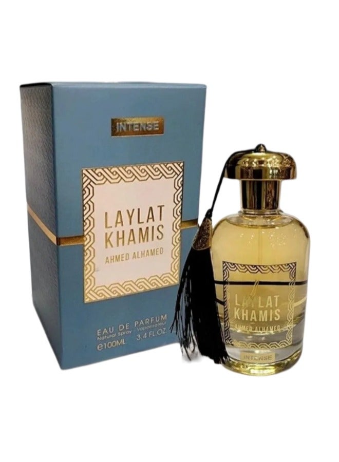 ليلة خميس عطر ليلة خميس عالي التركيز للنساء - 100 مل | مزيج عطر فاخر يدوم طويلاً - Image 1