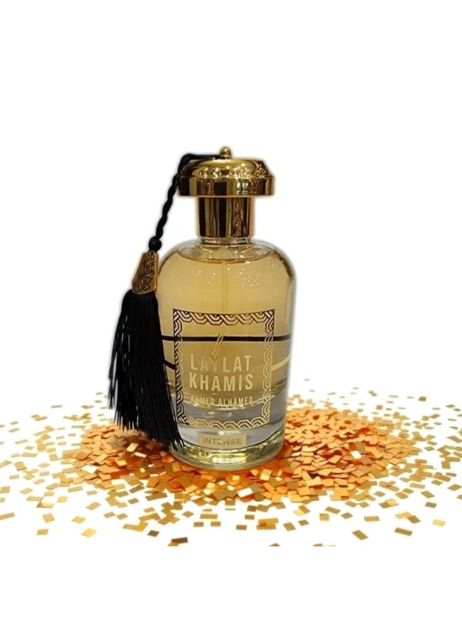 ليلة خميس عطر ليلة خميس عالي التركيز للنساء - 100 مل | مزيج عطر فاخر يدوم طويلاً - Image 4