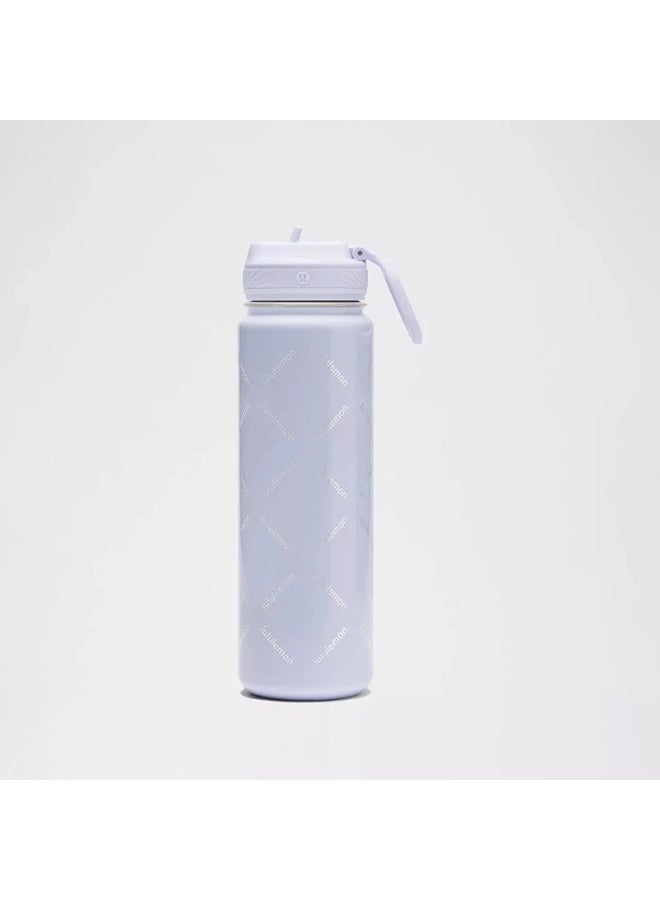 Lululemon Back to Life Sports Water Bottle 710ml *With Straw - Image 1