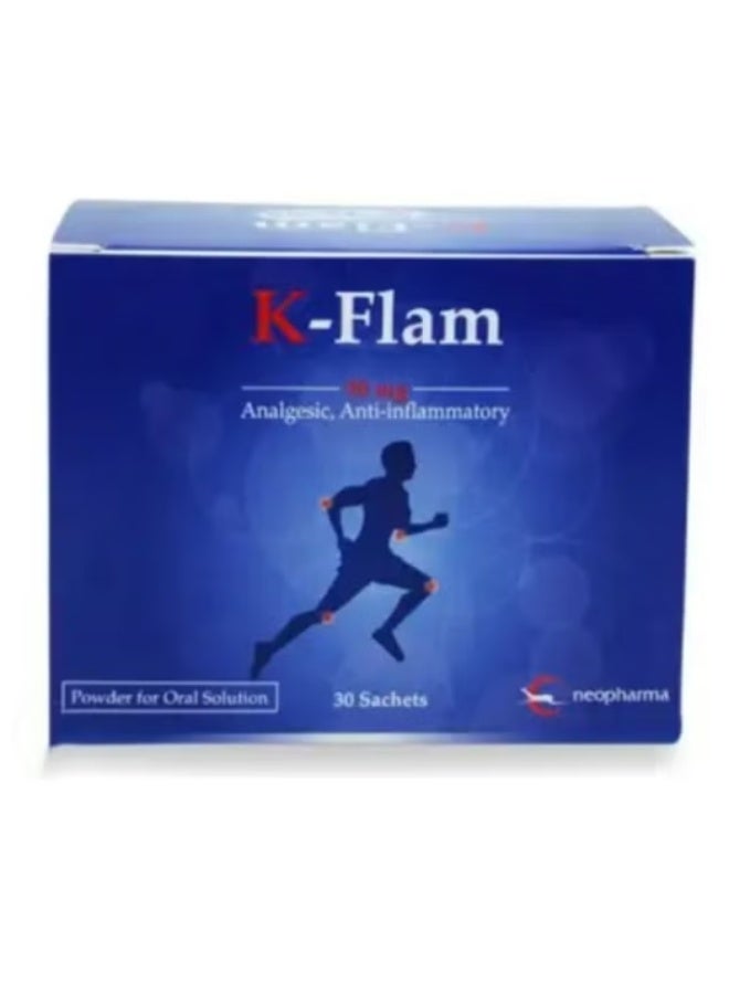 K-Flam 50mg Powder for Oral Suspension – 30 Sachets