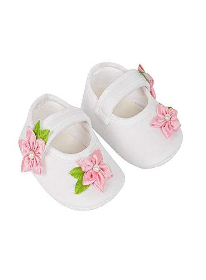 Rsmart Baby Girl's & Boys Rose Bootie Shoes, 0-3 Month - Image 2