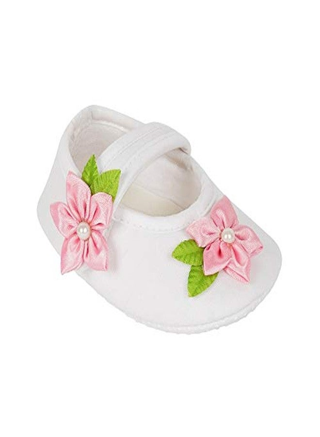 Rsmart Baby Girl's & Boys Rose Bootie Shoes, 0-3 Month - Image 1