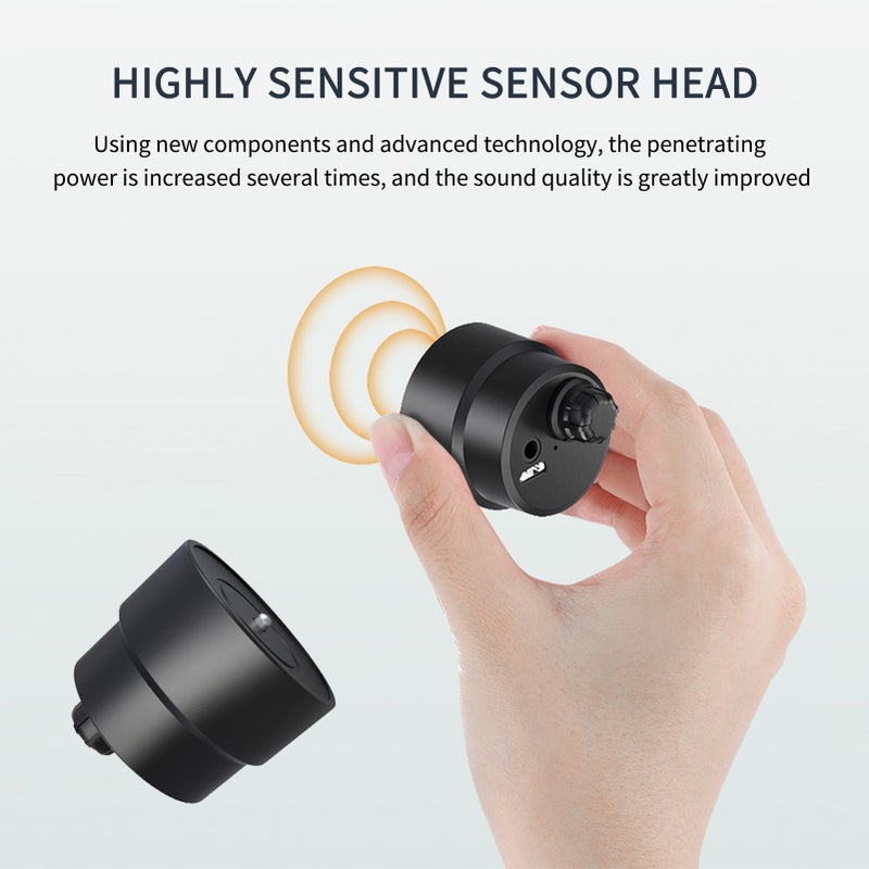 High Strength Through Wall Microphone Voice Listen Detector for Engineer Water Leakage Oil Leaking Repairing Sound Detect Device - Image 4