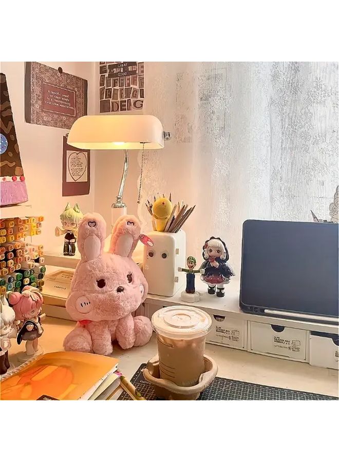 Rabbit Glutinous Rice Color Plush Bunny Stuffed Animal For Birthday Holiday Gift - Image 5