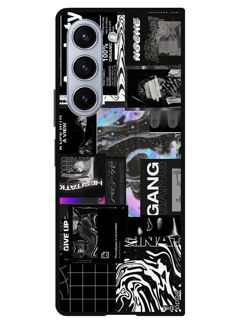 Theodor Protective Case Anti Scratch Shock Proof Bumper Cover For Samsung Galaxy Z Fold 6 Anxiety Being 2 - Image 1